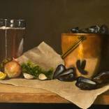 Mussels and Beer by Mb Hucker