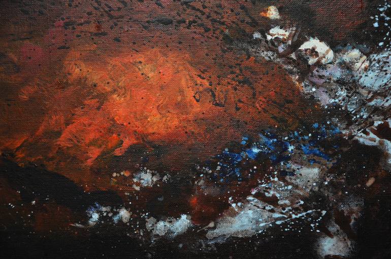 Original Abstract Landscape Painting by Robert Gheyssens