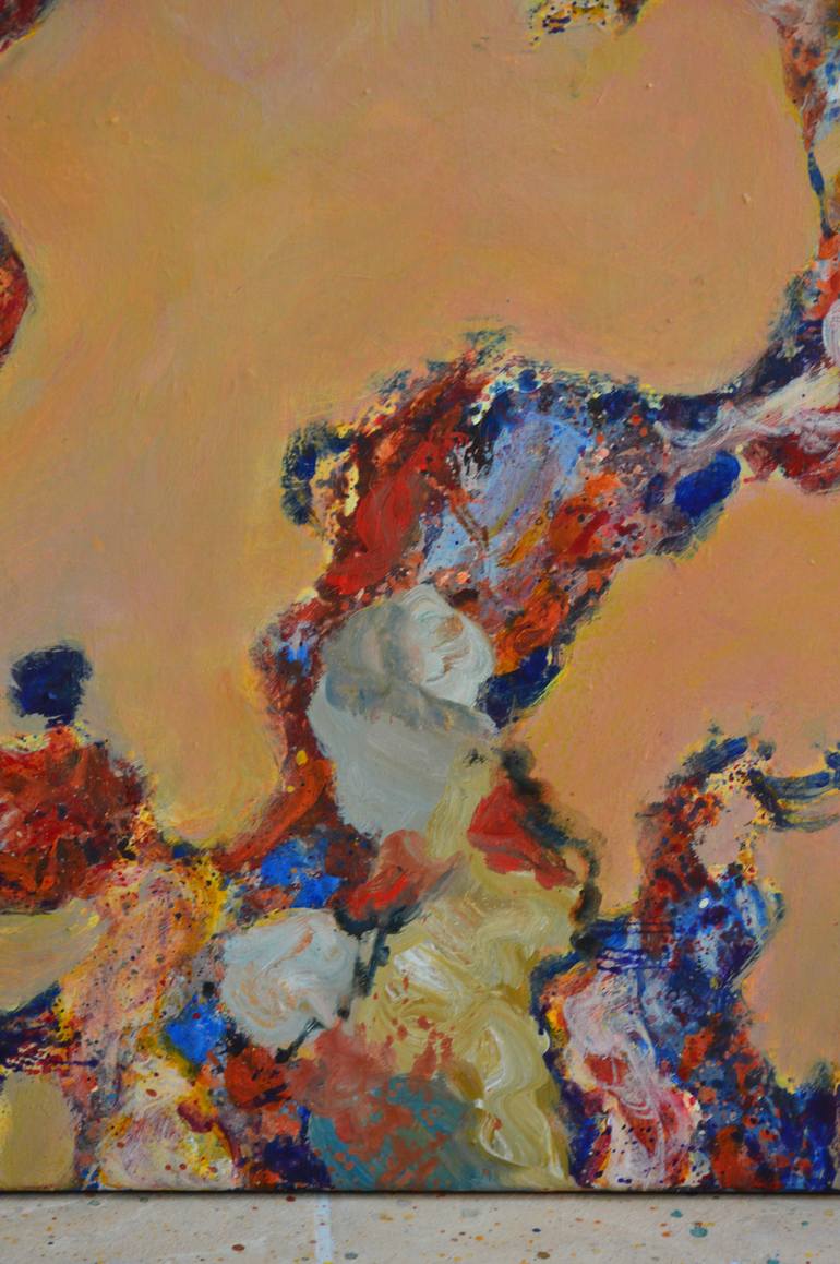 Original Abstract Expressionism Abstract Painting by Robert Gheyssens