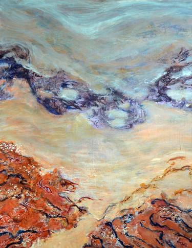 Print of Abstract Expressionism Landscape Paintings by Robert Gheyssens