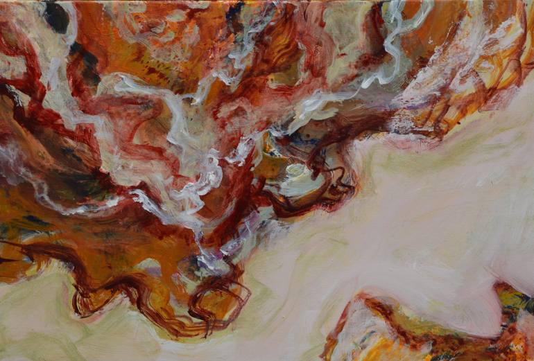 Original Abstract Expressionism Abstract Painting by Robert Gheyssens