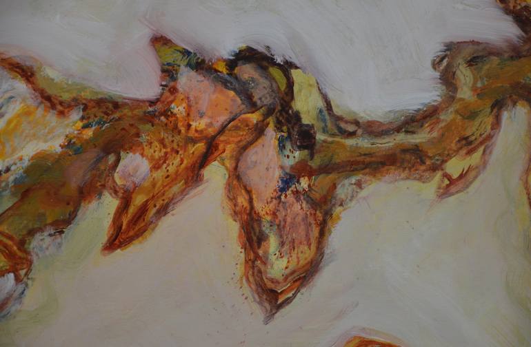 Original Abstract Expressionism Abstract Painting by Robert Gheyssens