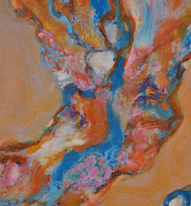 Original Abstract Painting by Robert Gheyssens