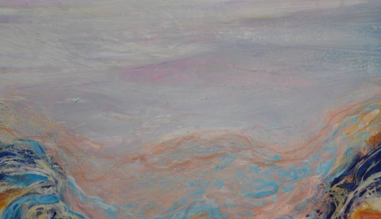 Original Abstract Landscape Painting by Robert Gheyssens