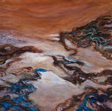 Original Abstract Landscape Paintings by Robert Gheyssens