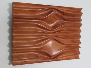 Flowing Waves, An Abstract Wall Sculpture thumb