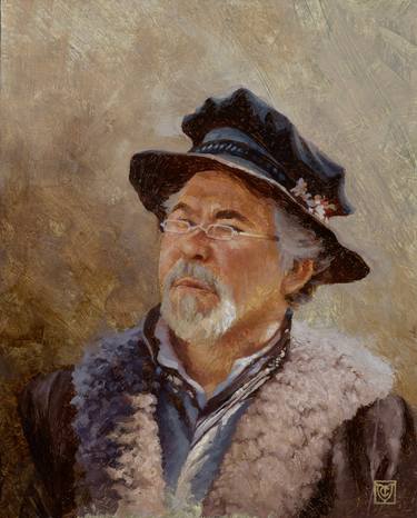 Original Portraiture Portrait Paintings by Christophe Vacher