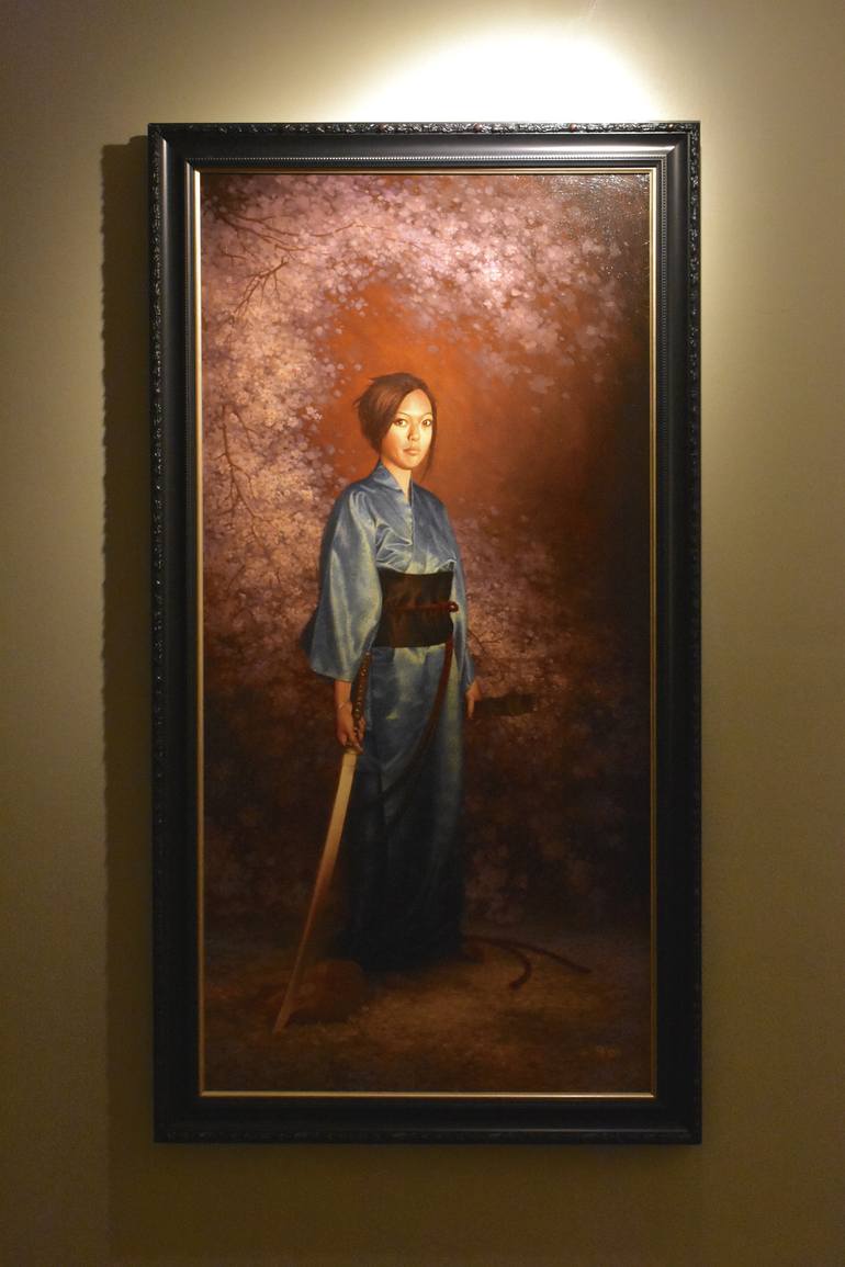 Original Women Painting by Christophe Vacher