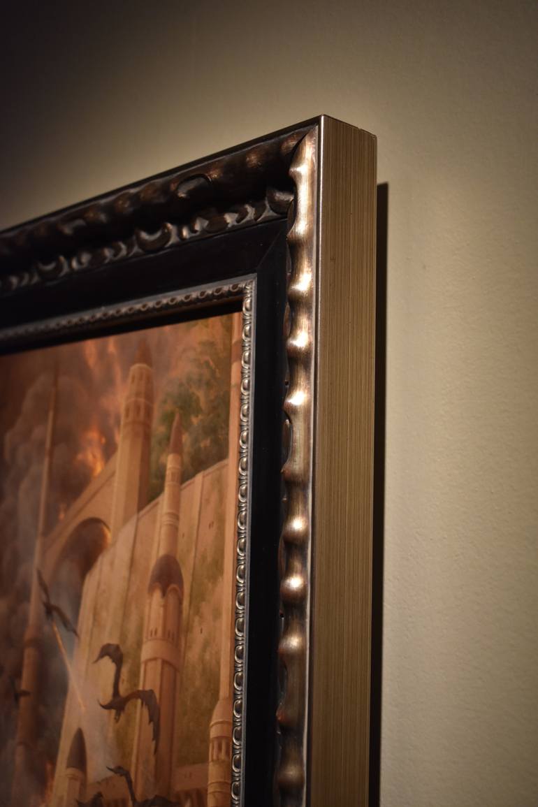 Original Figurative Fantasy Painting by Christophe Vacher