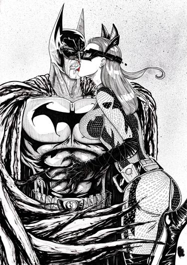 Nolan's Batman and Catwoman thumb