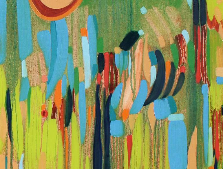 Original Abstract Expressionism Abstract Painting by Matthew Frock