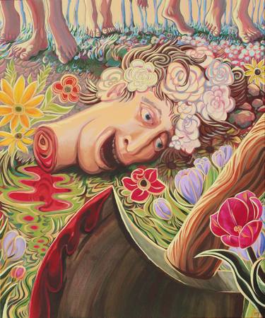 Original Surrealism Classical mythology Paintings by Matthew Frock