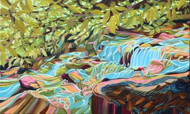 Original Impressionism Nature Paintings by Matthew Frock