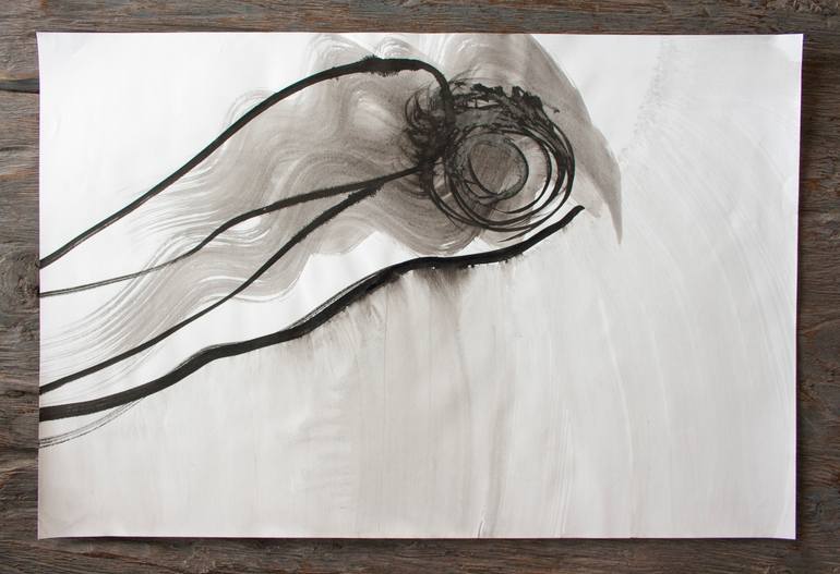 Original Other Time Drawing by Nonie Van Polanen Petel