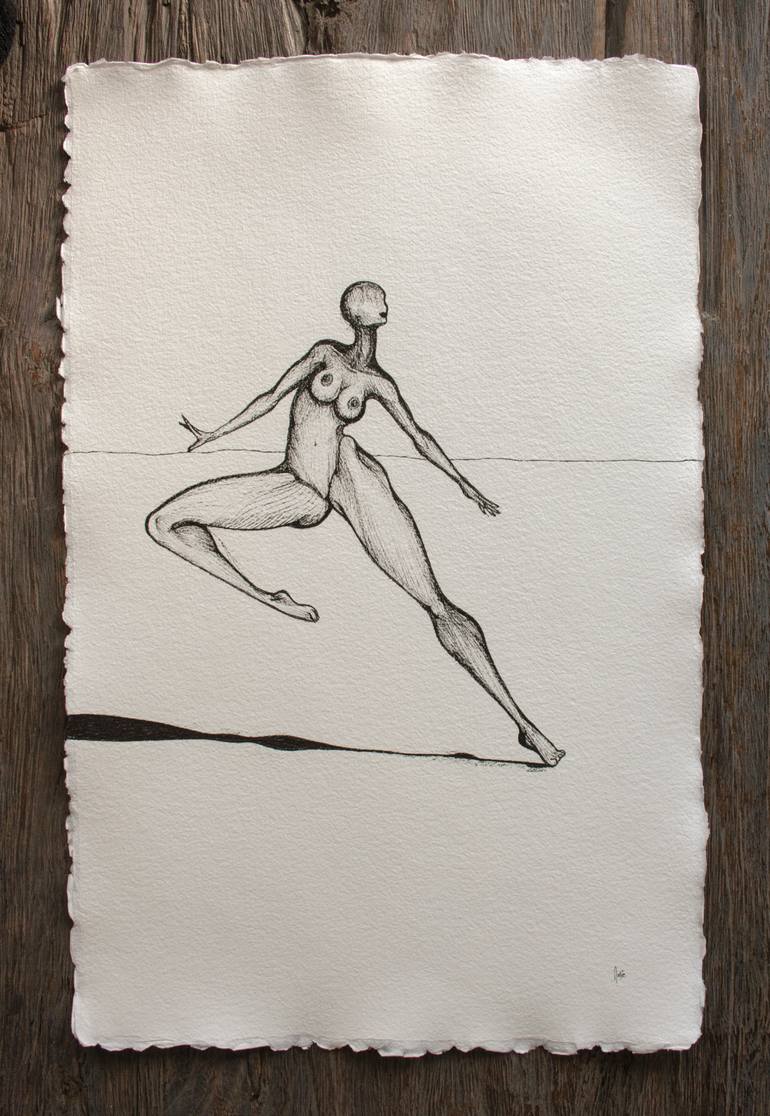 Original Other Women Drawing by Nonie Van Polanen Petel