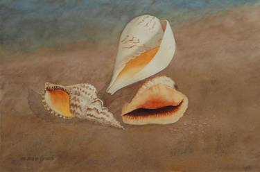 Print of Fine Art Beach Paintings by M Ann Lynch