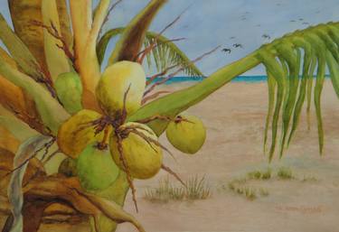 Print of Fine Art Beach Paintings by M Ann Lynch