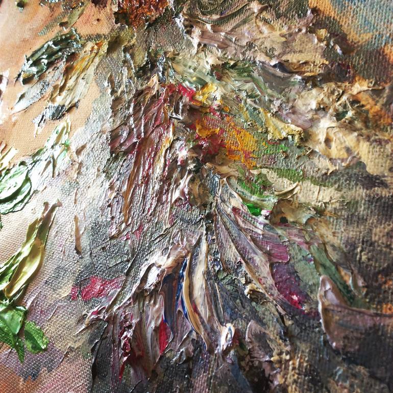 Original Expressionism Animal Painting by Mj Chameleon