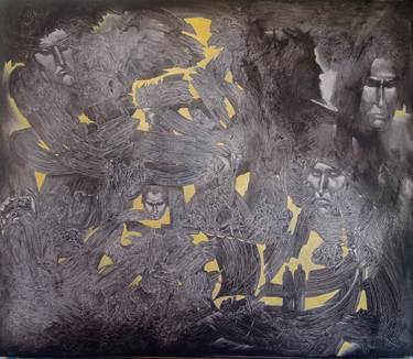 Original Abstract Paintings by Raimundas Dzimidavicius