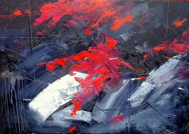 Original Figurative Abstract Paintings by Raimundas Dzimidavicius