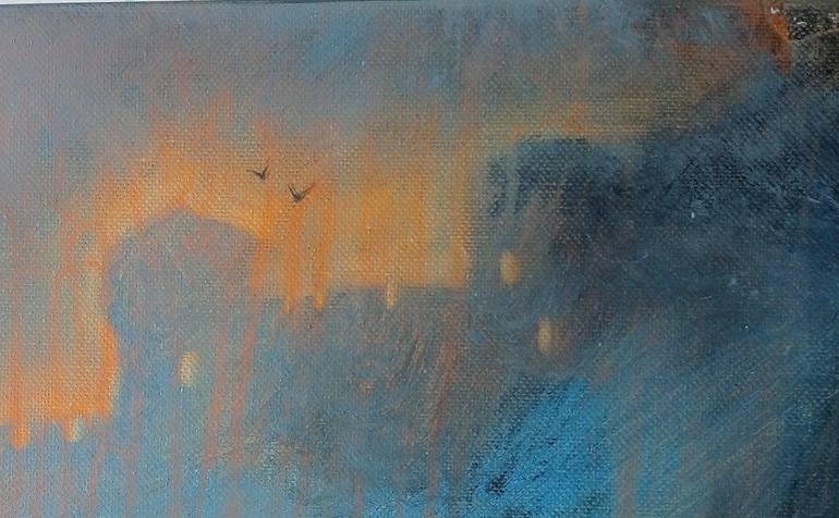 Original Surrealism Abstract Painting by Raimundas Dzimidavicius