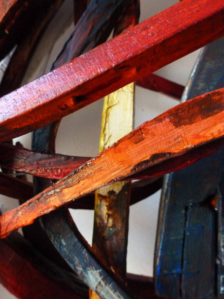 Original Abstract Expressionism Abstract Sculpture by Yvette Van Den Boogaard
