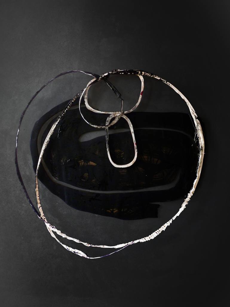 Original Abstract Expressionism Love Sculpture by Yvette Van Den Boogaard