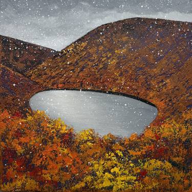 Original Contemporary Landscape Painting by Svitlana Hlushko