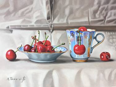 Original Still Life Paintings by Alexander Titorenkov