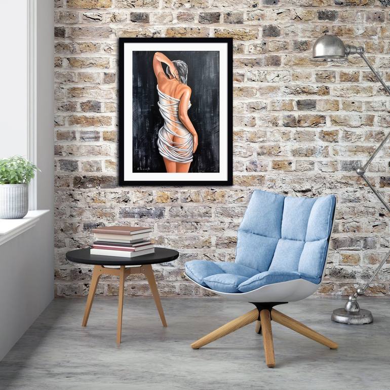 Original Other Nude Painting by Alexander Titorenkov