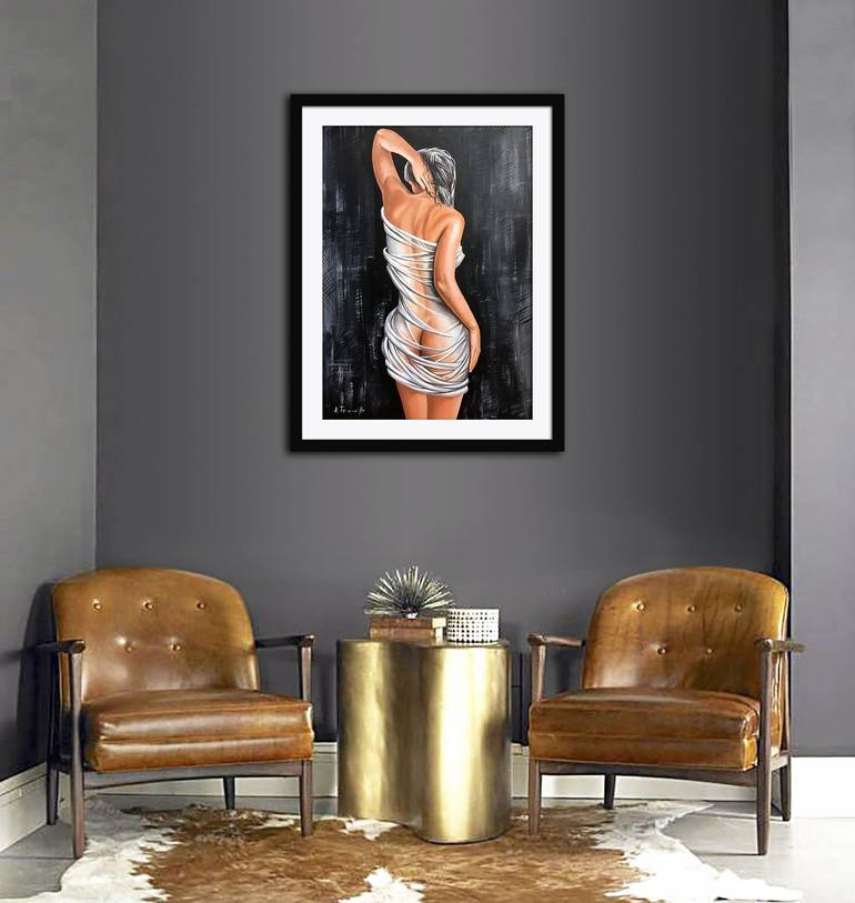 Original Other Nude Painting by Alexander Titorenkov