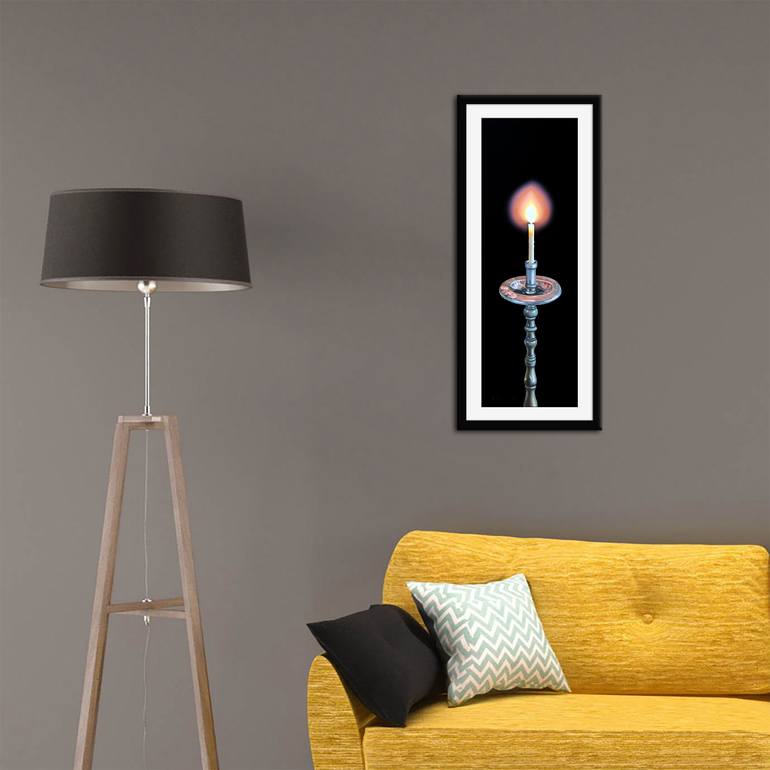 Original Photorealism Still Life Painting by Alexander Titorenkov