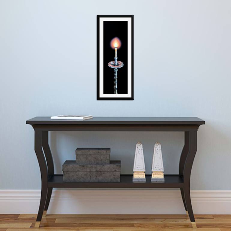 Original Photorealism Still Life Painting by Alexander Titorenkov