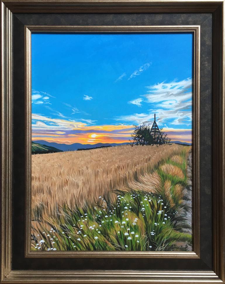Original Photorealism Still Life Painting by Alexander Titorenkov