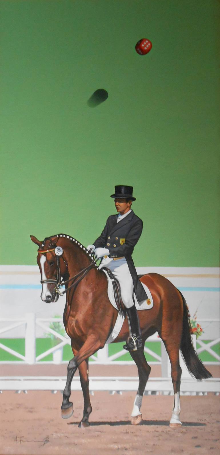 Original Realism Horse Paintings by Alexander Titorenkov