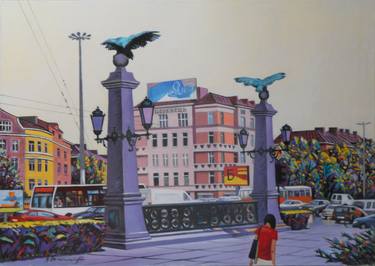 Original Realism Cities Paintings by Alexander Titorenkov
