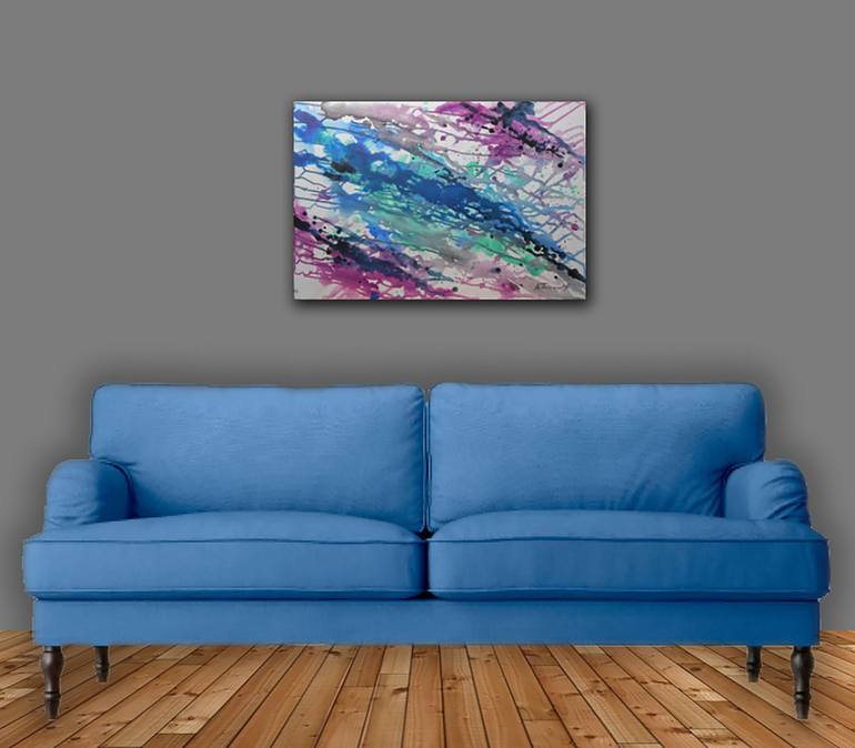 Original Abstract Painting by Alexander Titorenkov