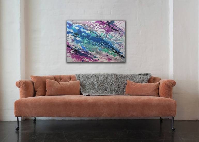 Original Abstract Painting by Alexander Titorenkov