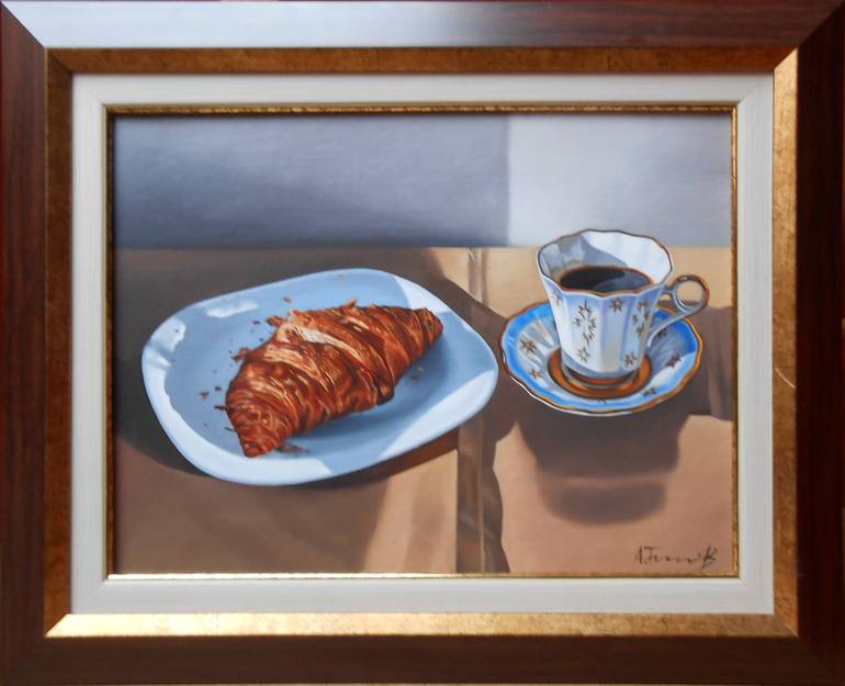 Original Realism Still Life Painting by Alexander Titorenkov