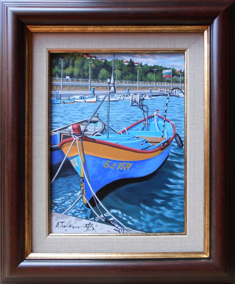 Original Realism Seascape Painting by Alexander Titorenkov