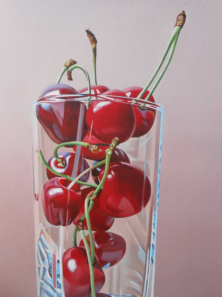 Original Realism Still Life Painting by Alexander Titorenkov