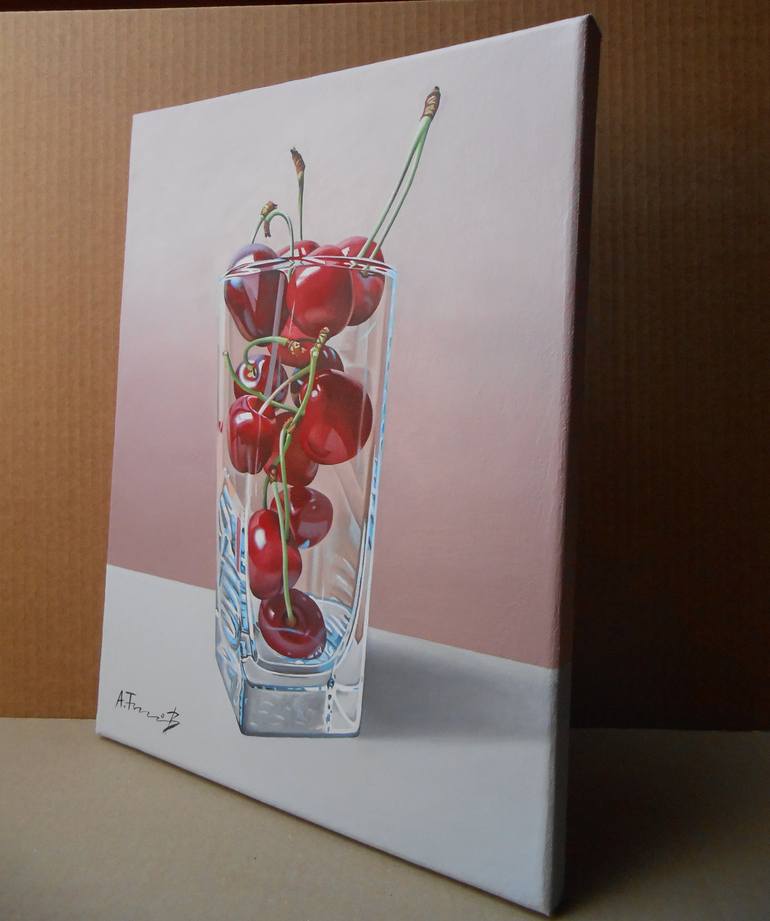 Original Realism Still Life Painting by Alexander Titorenkov