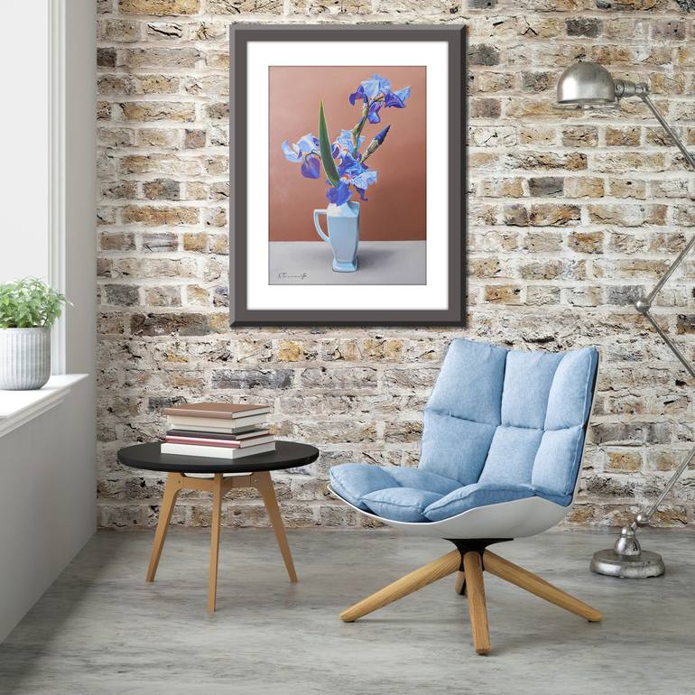 Original Realism Floral Painting by Alexander Titorenkov