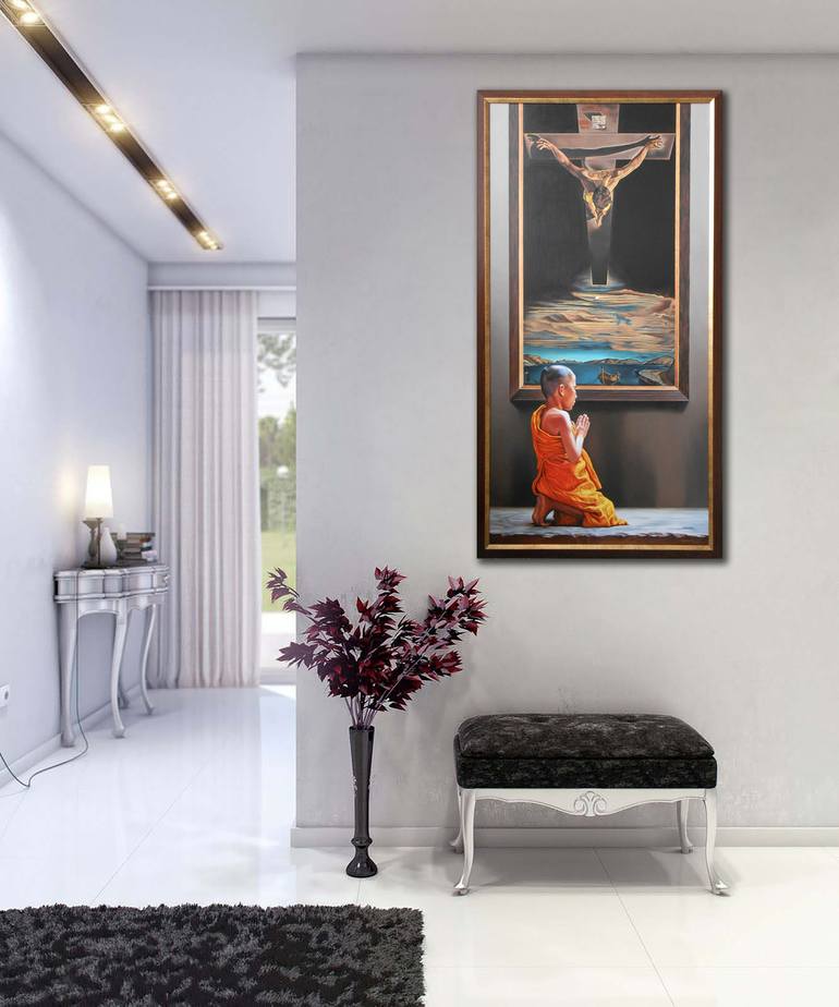 Original Realism Religious Painting by Alexander Titorenkov