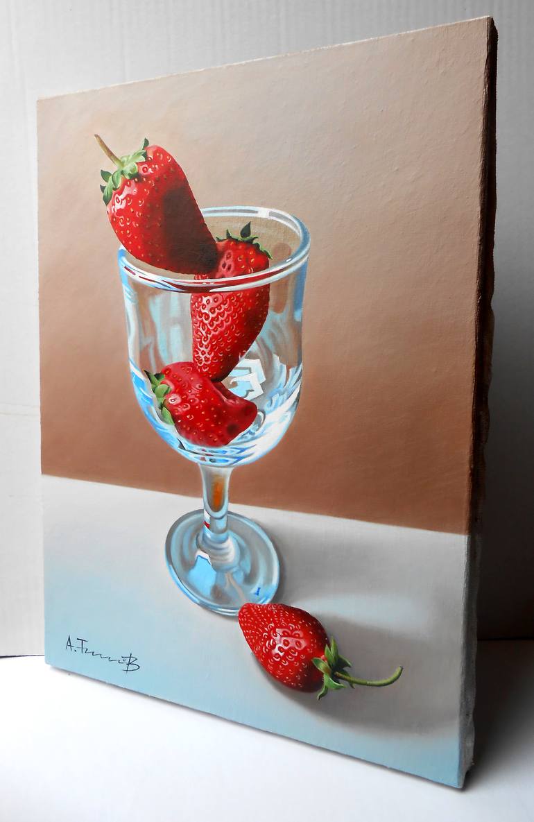 Original Still Life Painting by Alexander Titorenkov