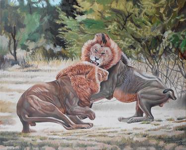 Original Animal Paintings by Alexander Titorenkov