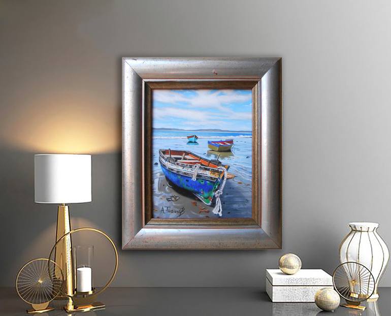 Original Realism Seascape Painting by Alexander Titorenkov