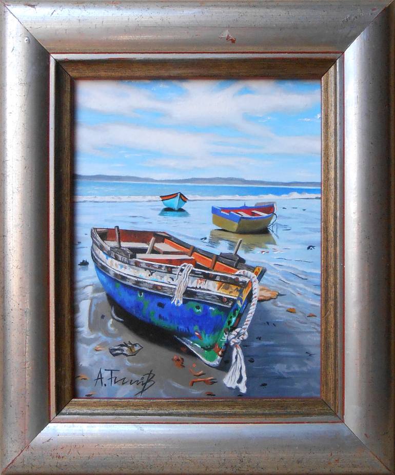 Original Realism Seascape Painting by Alexander Titorenkov