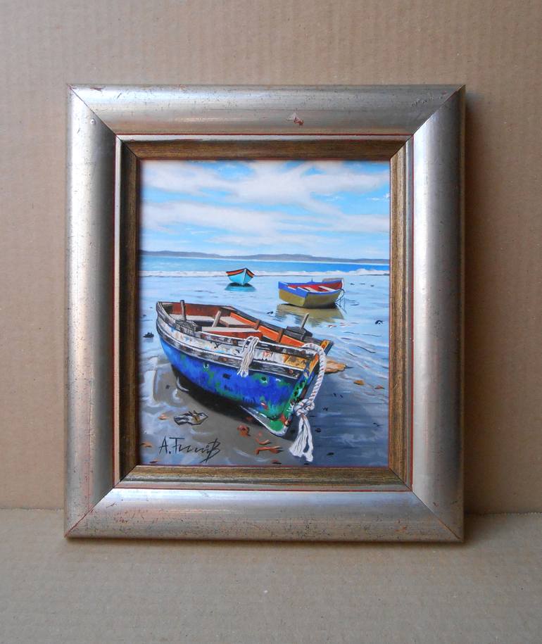 Original Realism Seascape Painting by Alexander Titorenkov