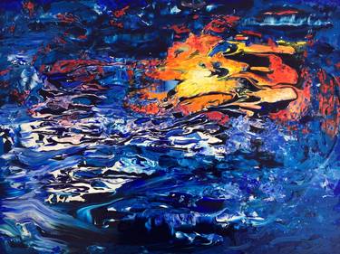 Original Abstract Expressionism Abstract Paintings by El Glinoer